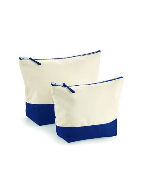 trousse personnalisée naturel bleu