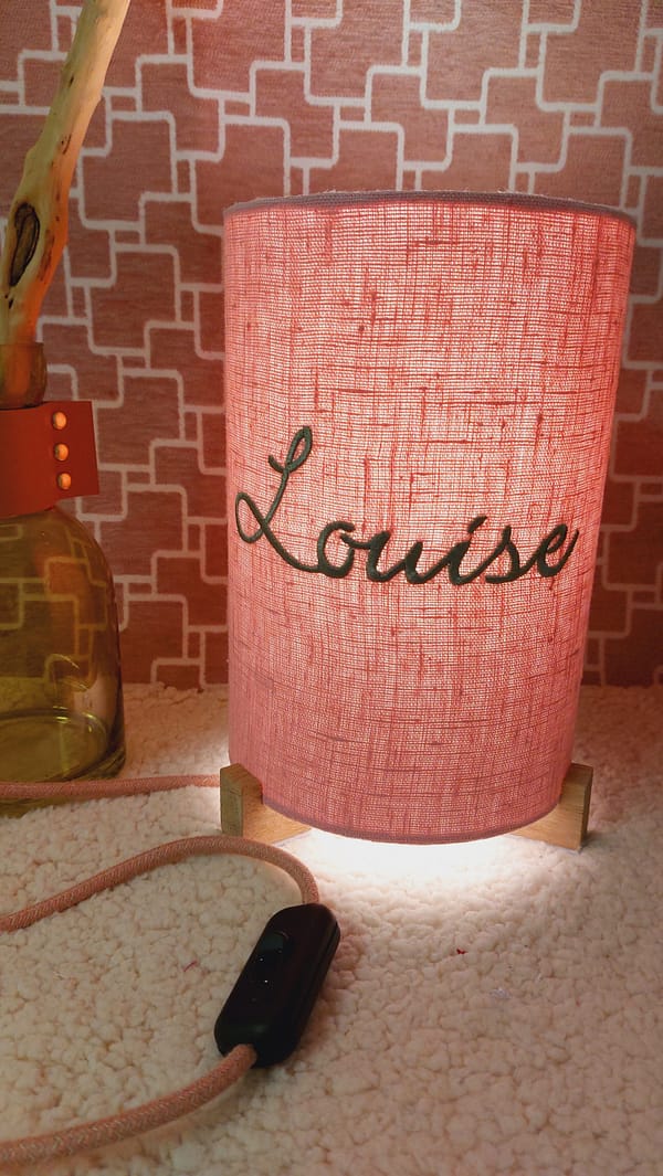 Lampe enfant brodé – Image 2